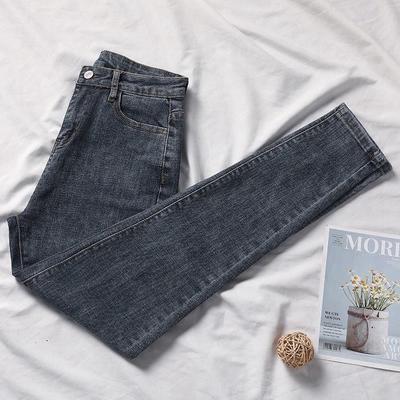 Summer Women's High Waist Plus Size Casual Slimming All-match Skinny Stretch Jeans