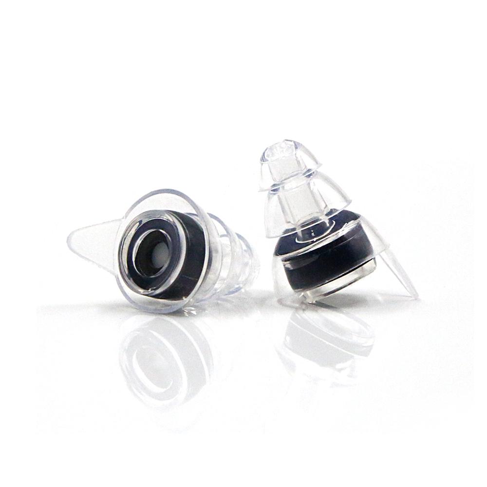 DJ Silicone Bass Music High Fidelity Reusable Earplugs with 23dB Noise Reduction Filters Intrinsically Safe