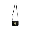 Eleanor Double T Logo Flap Magnetic Closure Crossbody Shoulder Bag Women Bags Black 155671-001