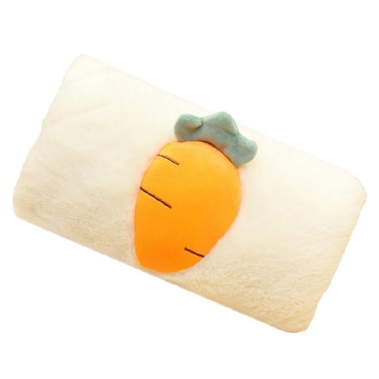 Elegant Hand Warmer Furry Easy to Detach Cartoon Fruit Winter Essential Women Winter Hand Warmer Lovely Fruit