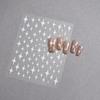 1 Stück Weiß Schwarz Sterne Nagelaufkleber Irreguläre Pentagramm Abziehbilder Rosa Laser Glänzend Glitzer Sternenlicht Maniküre Ornamente Slider