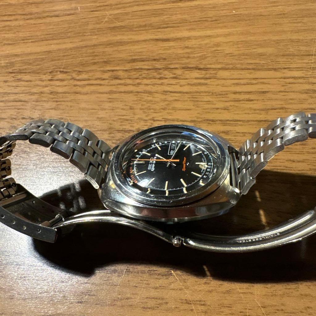Used SEIKO 5 SPORTS Speed-Timer Automatic Winding (overhauled)