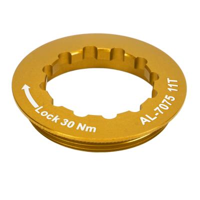 Cassette Lockring Alliage d'Aluminium pour VTT Sports de Plein Air Pièces Composants Cyclisme Or