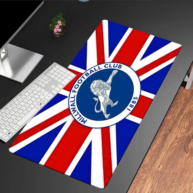 Millwall Fc Crest Design Mouse Pad, Rubber Base, Mouse Pad for Gamers and Office Use, Gaming Desk , Easy To Clean Mat Christmas Fan Gifts