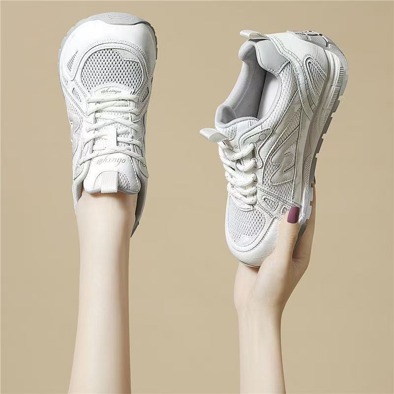 Popular summer mesh breathable Forrest Gump shoes not stuffy feet shoes retro casual sports soft sole versatile German training shoes