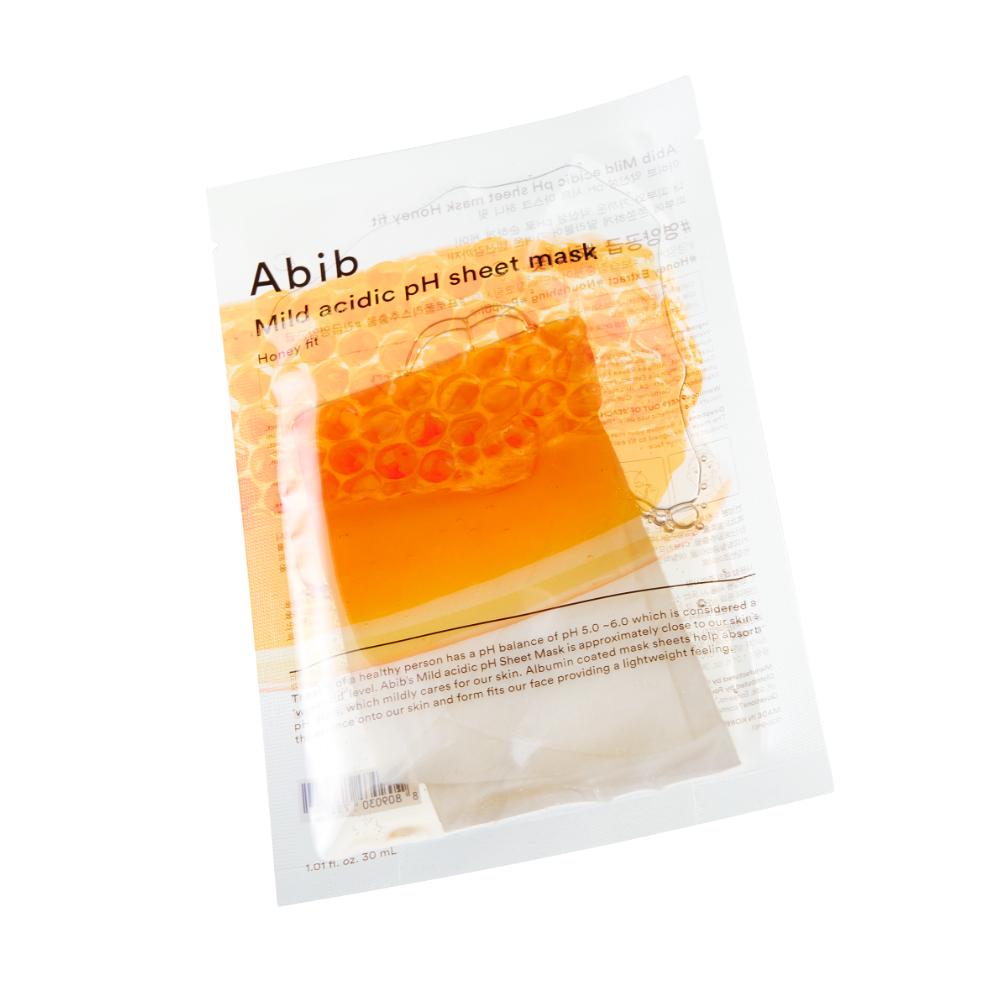 Abib Mild Acidic pH Sheet Mask Fit 10 Sheets 5 Types Option (Heartleaf / Jericho Rose / Aqua / Glutathiosome / Honey)