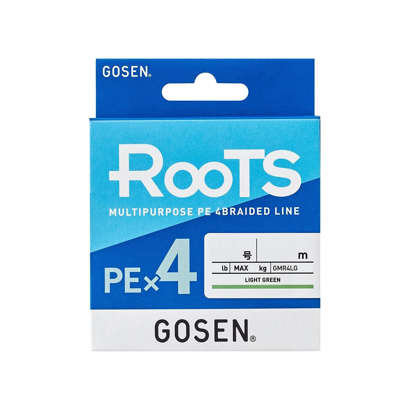 

Gosen Roots светло-зеленый 200м ПЭ×4 Нет. 0.8