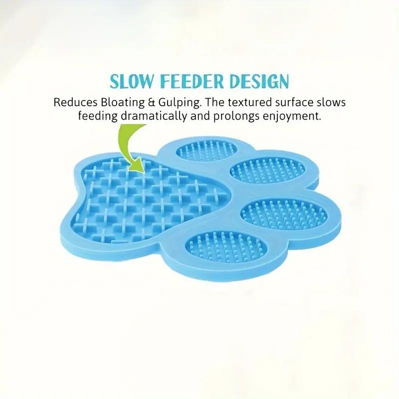 1pc pet supplies suction cup licking pad pet meal pad silicone slow feeding pad slow feeding pad dog licking pad