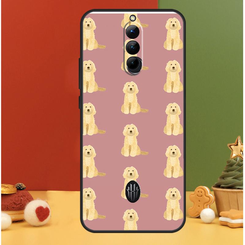 Braunes Cockapoo Hülle Für ZTE Nubia Red Magic 9 Pro Plus 8 8S Pro Plus RedMagic 6 7 6S 7S Pro 6R 5S 5G Hülle