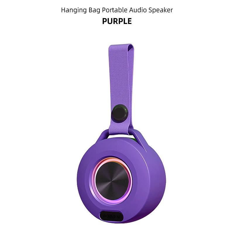 Wireless Bluetooth Speaker Sound Light Rhythm Subwoofer Stereo Music Center Hands-free Call Outdoors Waterproof Portable Mini Speakers