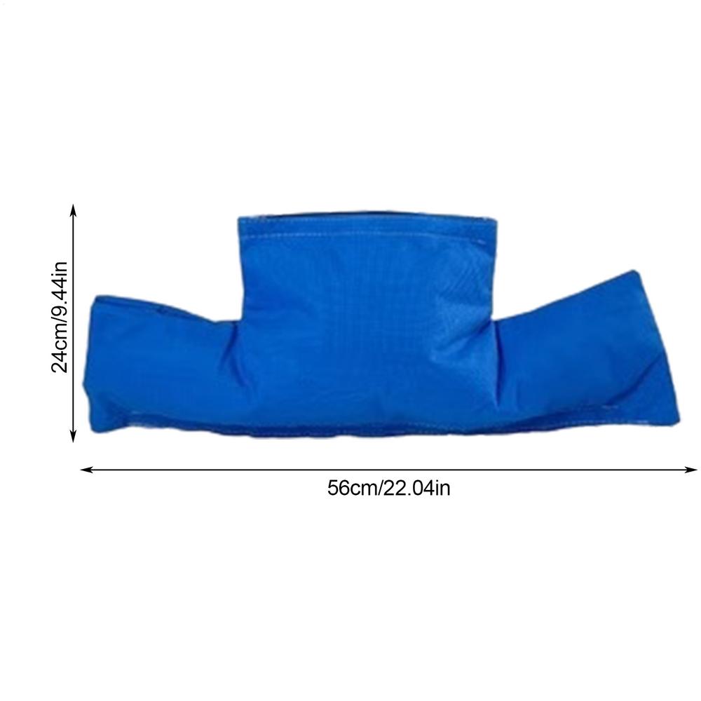 

Double Sided Water Meter Insulation Cover Weatherproof 3 Way Sprinkler Valve Cover for Outdoor Winter Pipe Freeze Protection синий