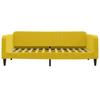 Vidaxl Sofa Z Materacem Do Spania, Żółta, 100X200 Cm, Aksamit
