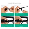 360° Nozzle System for Atomizers Rotating Adjustable Sprayer Head Multi Nozzle for Reptile Rainforest Terrarium Humidity Boost