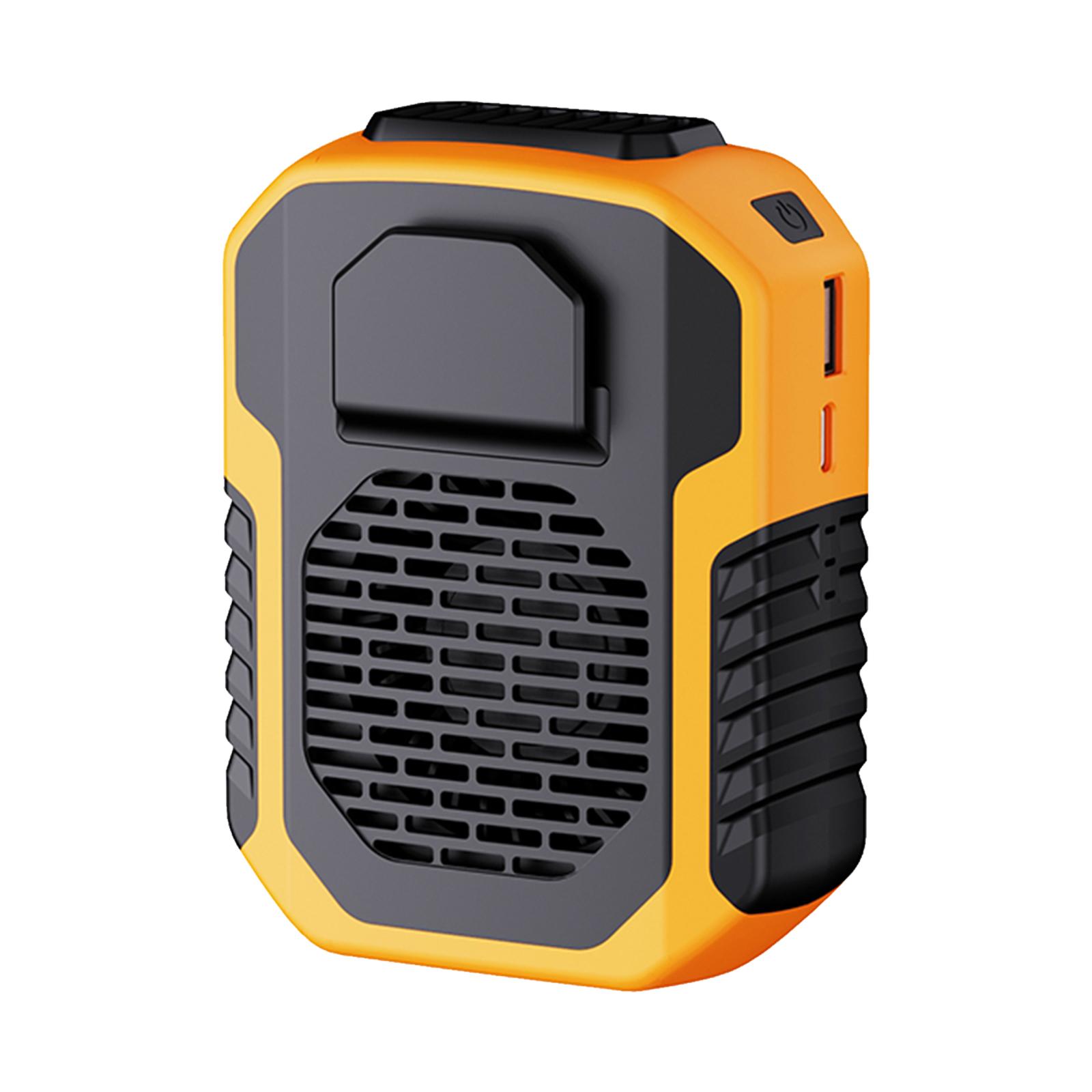 

Мини-вентилятор с зажимом на талии и аккумулятором емкостью 6000 мАч, портативный вентилятор с ожерельем, свободные руки, 3-скоростной вентилятор, ременный вентилятор