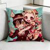 ToiletBound Hanakokun Manga Pillow Case Square DoubleSided Sofa Cushion Cover Bedroom Bedside Pillow Gift