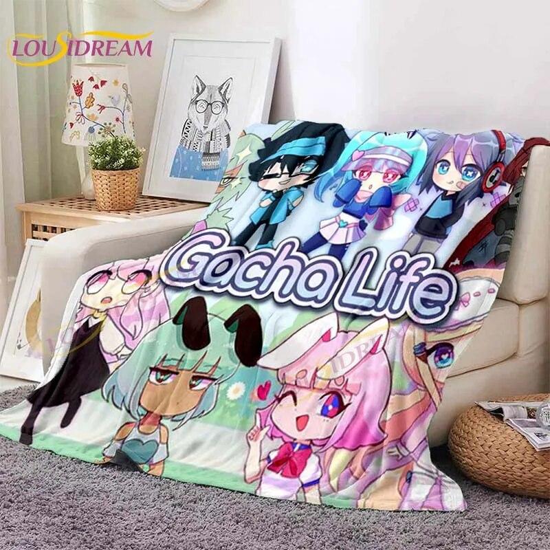 LoveUnholyc Decke RPG Decke Princess Connect Decke Spiel Anime Flanelldecke für Bett Sofa Reisen Weihnachtsdecke