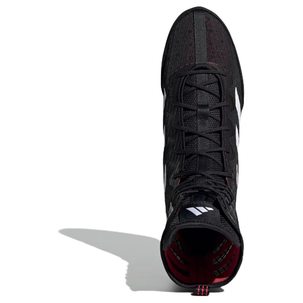 Adidas Box Hog 4 Black White Pure Ruby Unisex Sneakers Core-Black Cloud-White IH2730