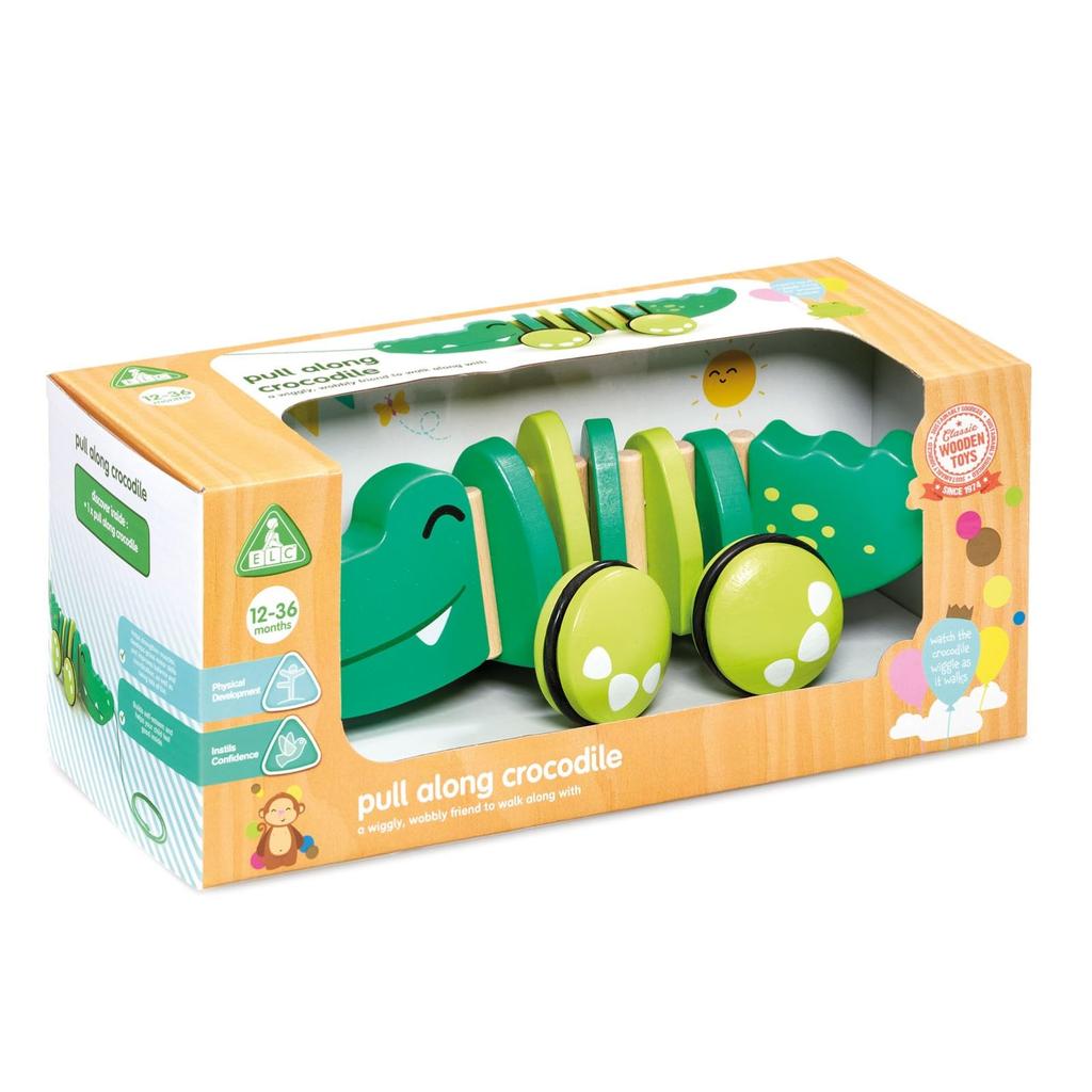 Early Learning Center Krokodil Ziehen Krokodil Laufen Ziehen Authentisches Spielzeug, Spielzeug, 200552,