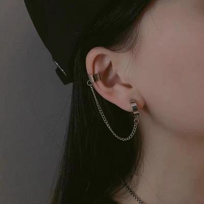 2021 Trendy Retro Náušnice s retiazkou z titánovej ocele pre ženy a mužov
