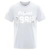 California 85 Los Angeles Gold Coast Tshirt Casual Loose Tops Oversized Summer Tee Clothes Fashion Cotton Crewneck Unisex Clothes