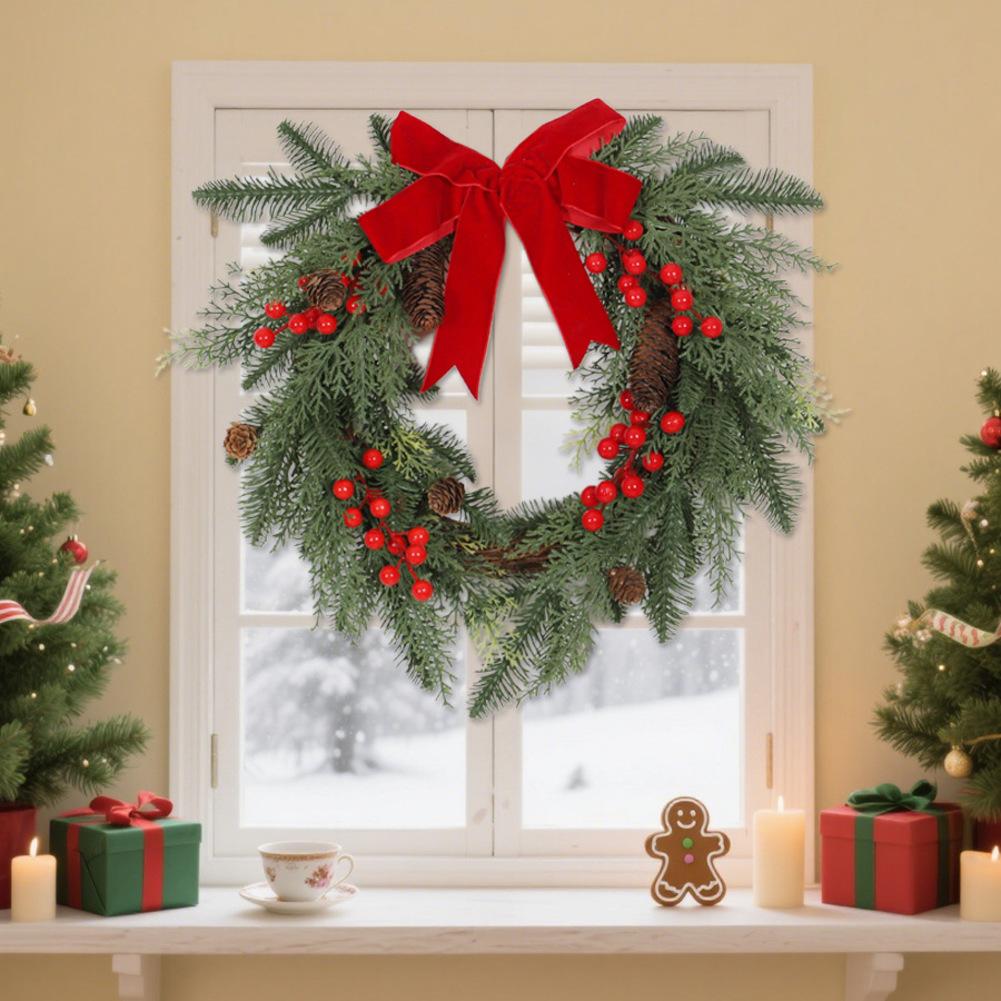 Berry Wreath Christmas Wreath Front Door Decoration