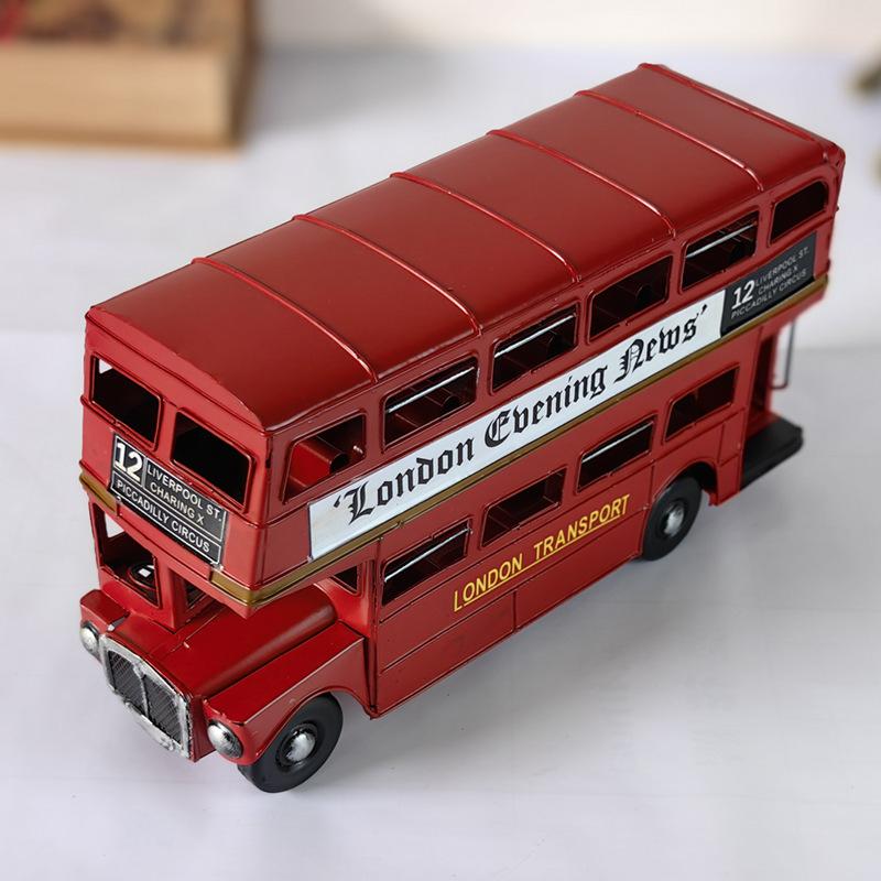 

Ironwork Retro Vintage Car Desktop Decoration Creative Car Prop Models Nostalgic Handicrafts Commemorative Collectibles темные хаки