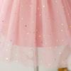 Flower Girl Princess Dress For Weddings Summer Kid Formal Bow Long Gown For School Evening Party Children New Year Cloth AL6088