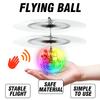 Non-Toxic Led Light Suspension Crystal Ball Infrared Induction Rc Gesture Control Colorful Glowing Toys Unique Gift For Kids