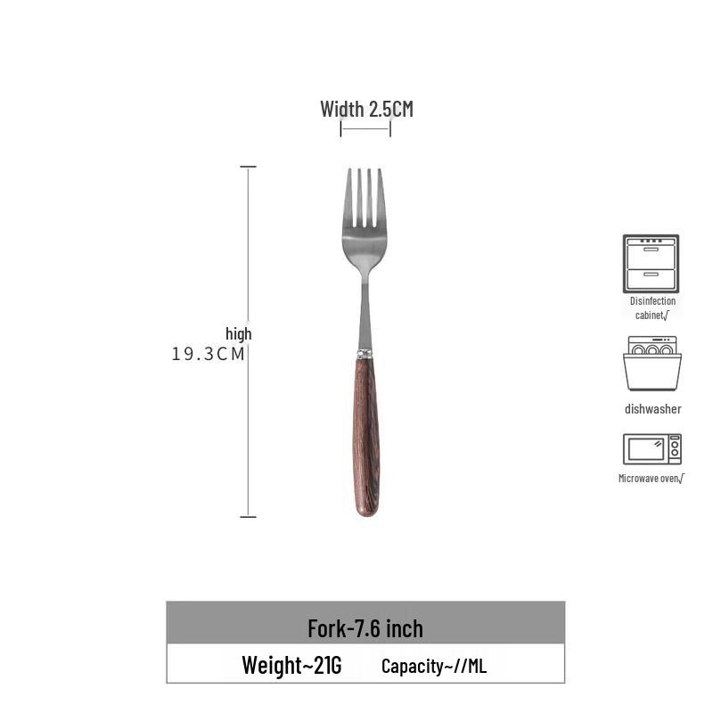 Ruhan Light Luxury Stainless Steel Cutlery