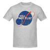 Unisex Funny Spaceinspired Parody Planets Still Not Flat We Checked Again Science Astronomy Trending T Shirt Cotton Unisex Clothing
