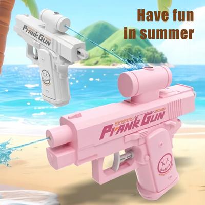 Prank Water Shooter Toy Two-Way Water Sprinkler Refillable Prank Spray Forward Backward