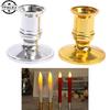 2pcs/set Plastic Candle Holder Candle Base Candlestick Holder For Home Decor
