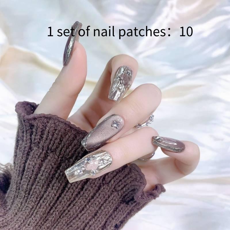 Wear Handmade Nail Fashion Casual Simple Exquisite Classic Nail Style Patch