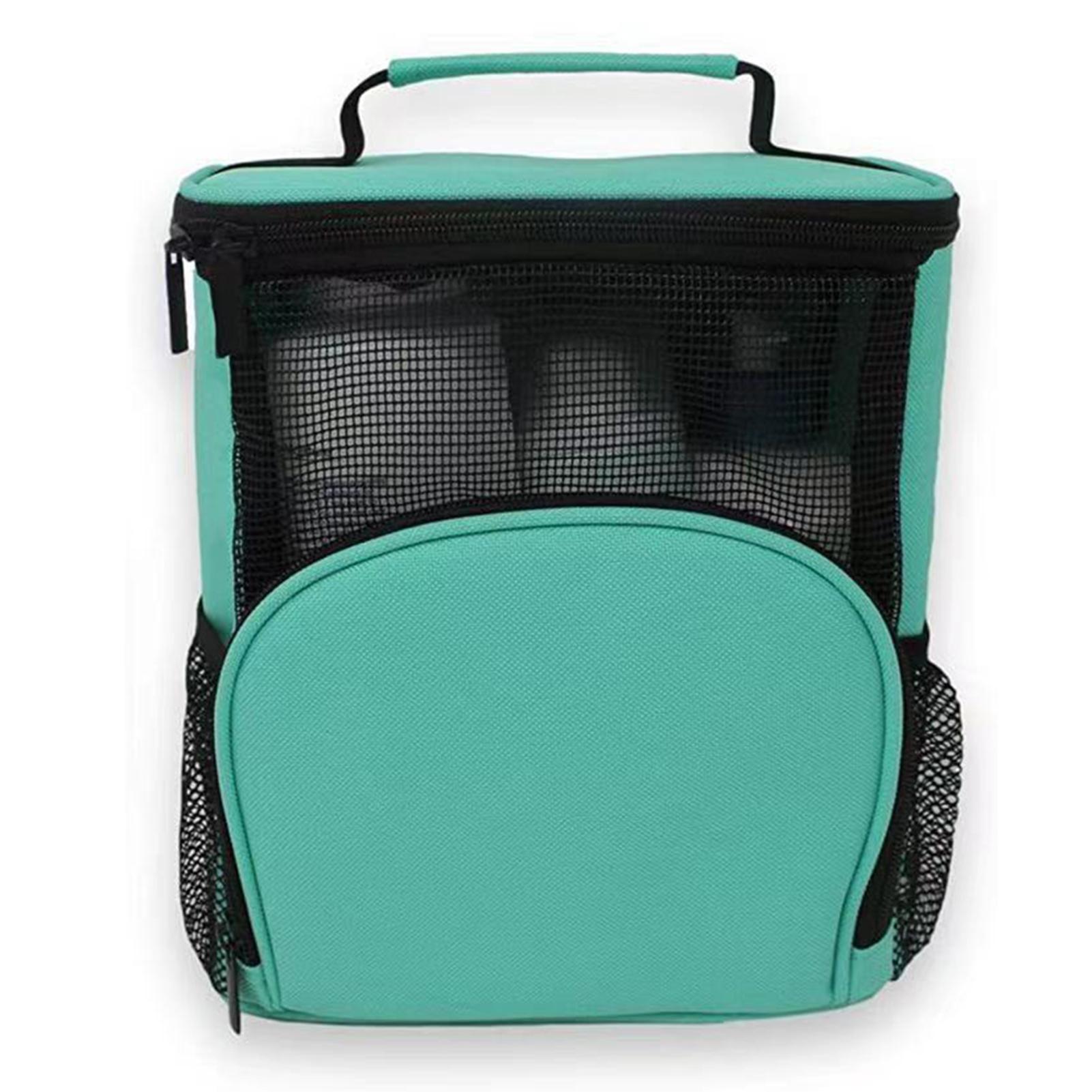 

Mesh Travel Cosmetic Cases Portable Large Capacity Shower Storage Bag Hanging Toiletry Bag Quick-Drying Waterproof Handbag светло-зеленый