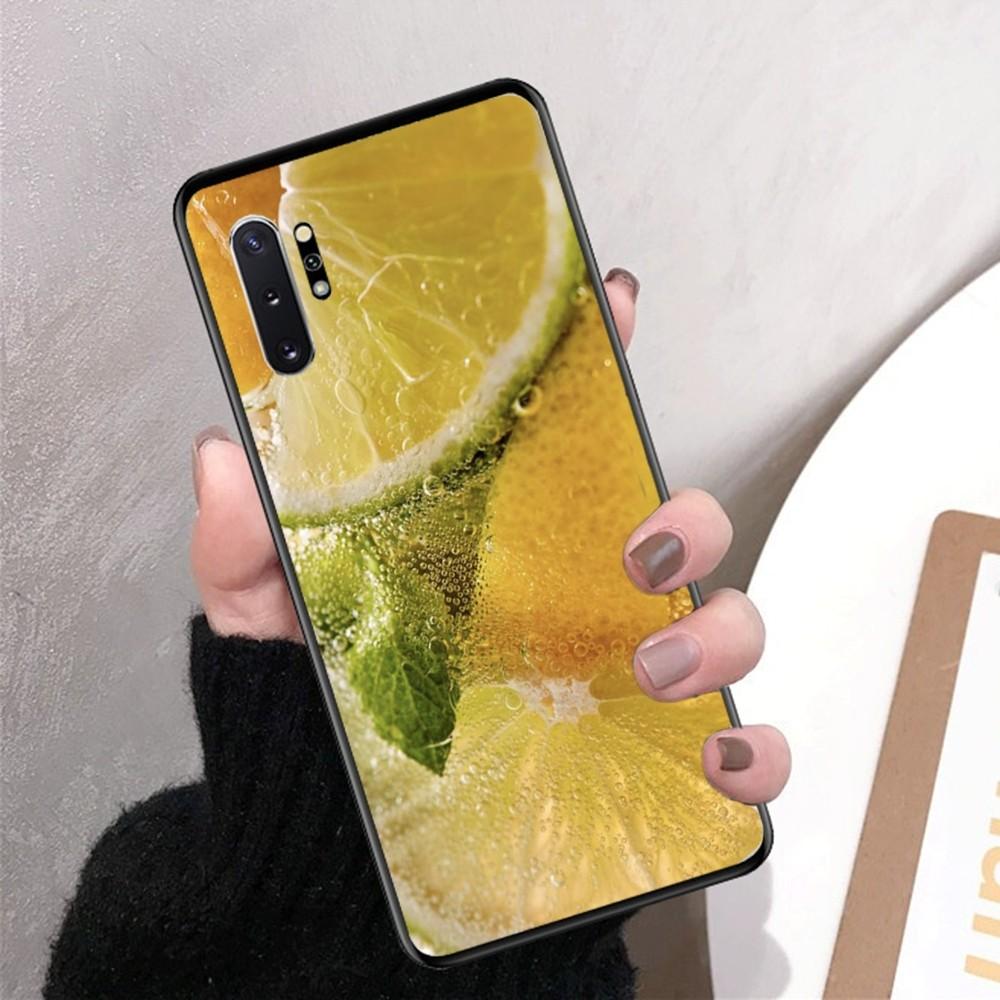 Fruit Lemon Phone Case For Samsung Note 8 9 10 20 Pro Plus Lite M 10 11 20 30 21 31 51 A 21 22 42 02 03
