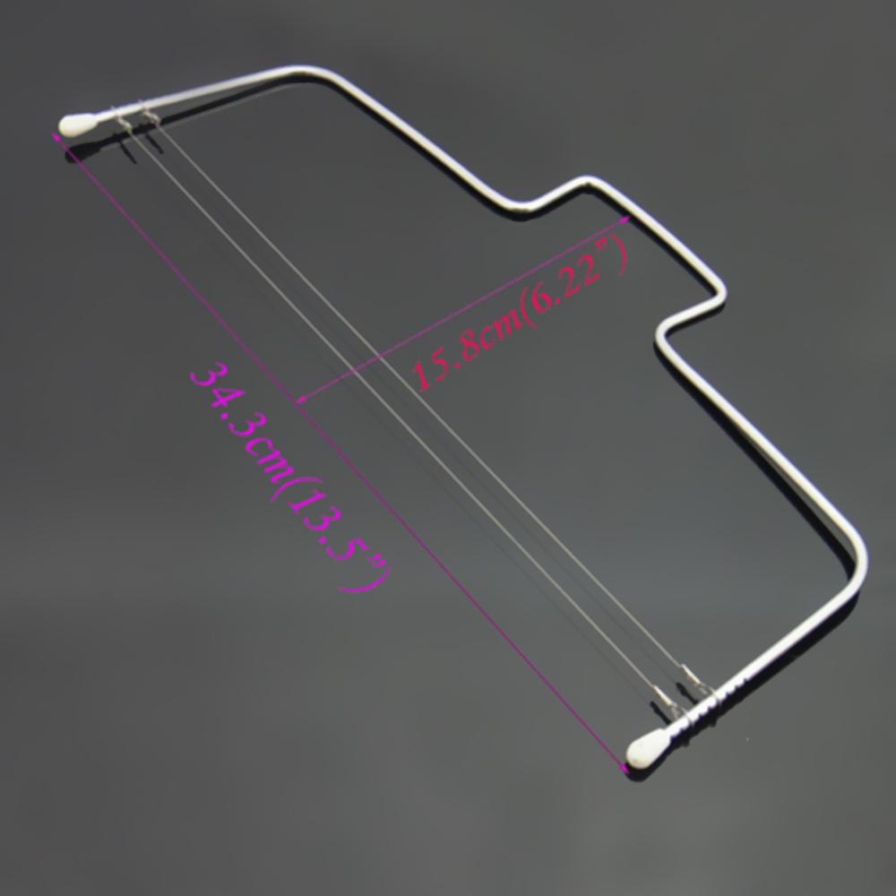 Cake Cutter Leveler Adjustable Double Slice Bread Cutter Durable Stainless Steel Cake