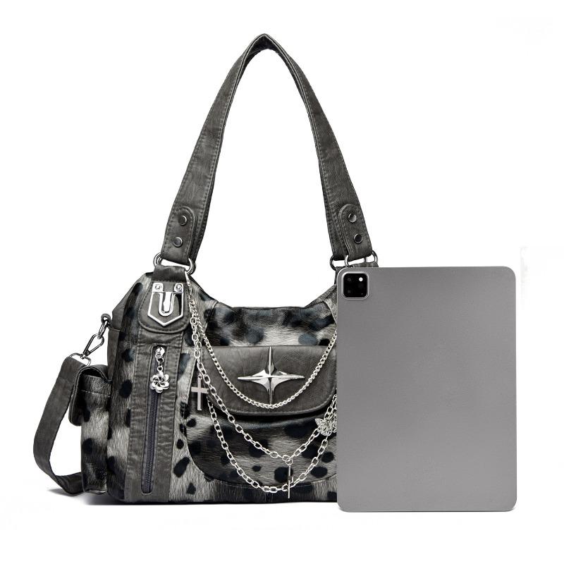 Dual-shoulder Backpack, Large-capacity Tote Bag, Niche Commuter Single-shoulder Crossbody Bag