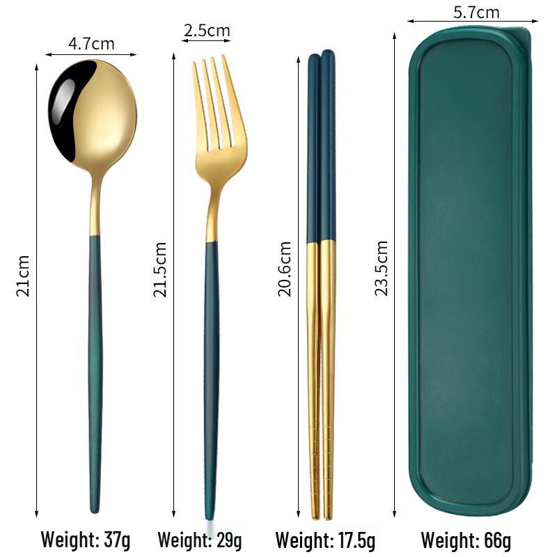 

Abay 304 Stainless Steel Portable Portuguese Style Cutlery Set