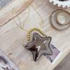 Trend Shiny Face Star Bag Niche Design Metal Dinner Bag Clutch Bag Crossbody Bag