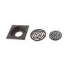 Black Floor Drain Copper Floor Drain Strainer for Kitchen Bathroom Balcony Supplies