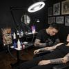 X4 Multifunctioneel Tattoo Werkstation Lamp Trolley: Verstelbare, Verplaatsbare, Opvouwbare Make-up & Schoonheidstool Plank