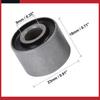 Pack of 4 9mm 0.35" Dia Motorbike Rubber Metal Shock Absorber Bushing for Honda