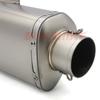61mm Escape Moto Universal Exhaust Motorcyle Muffler Stainless Steel Motorcross Pipe For GSXR1000 ZX10R Z400 MT09 CBR1000 RS660
