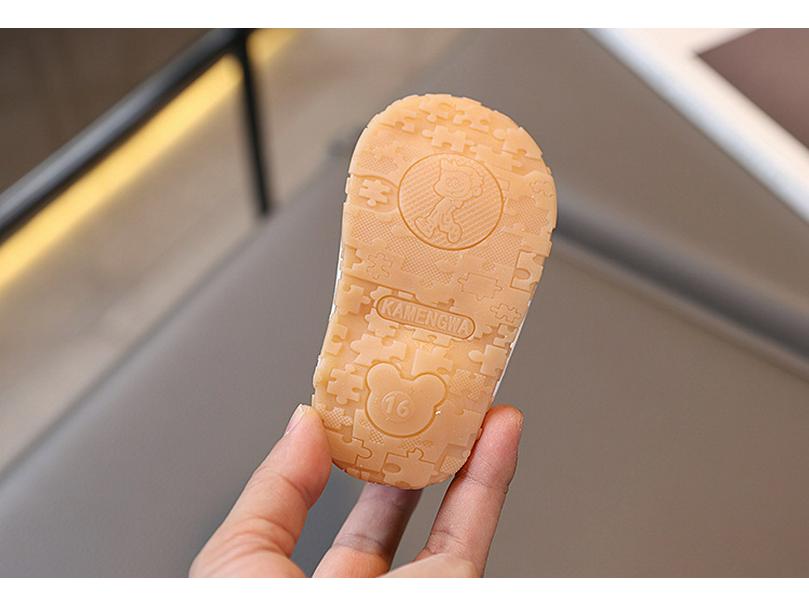 Baby Girl Summer Cherry Princess Squeaky Sandals - Soft Sole, Non-slip Toddler Shoes