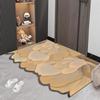 Diatomaceous Earth Doormat Simple and Elegant Non-slip and Wear-resistant Absorbent and Stain-resistant Cuttable