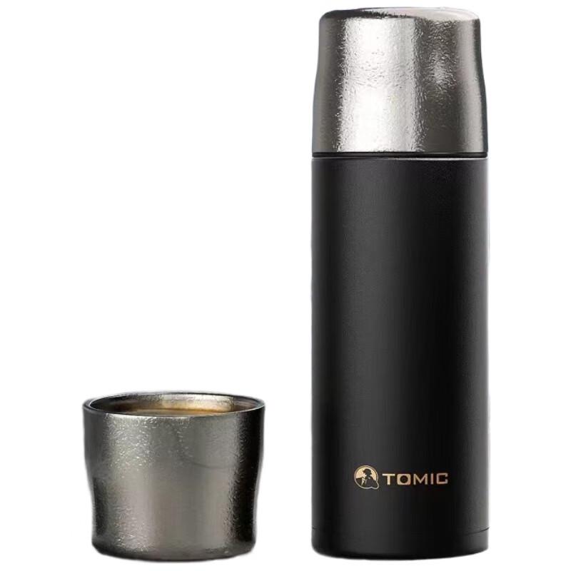 TOMIC Retro Hammered Titanium Mug