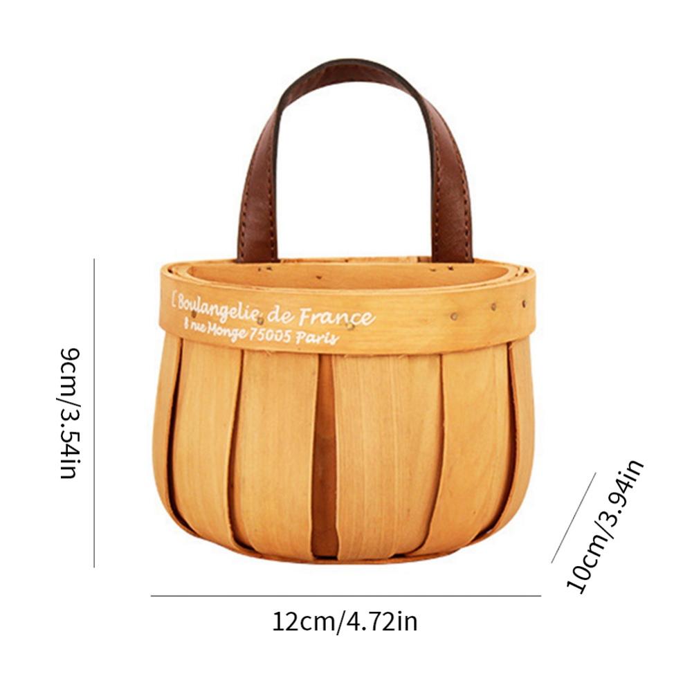 Kitchen Storage Basket Hanging Basket Fruit Basket Multiple Sizes Bread Basket Basket Organizer with Handle
