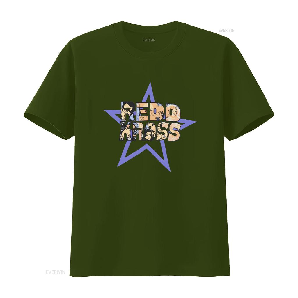 New Vintage REDD KROSS Heavy Cotton T Shirt White Size S 4XL Print PP1077 vintage Washed streetwear fashion Comfortable