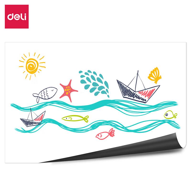 Deli 50220 Removable Self-Adhesive Soft Whiteboard