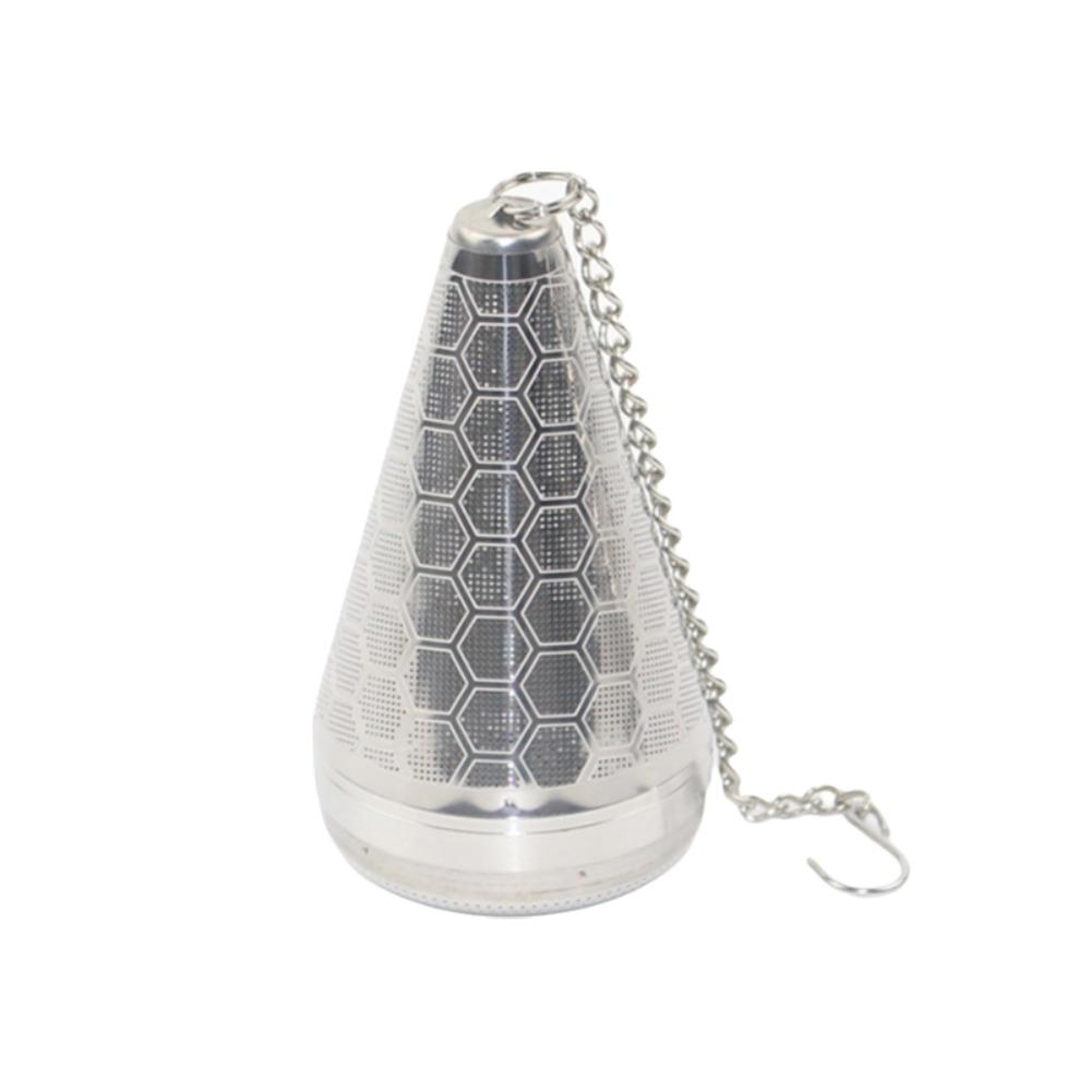 304 Stainless Steel Cone Tea Infuser Fine Mesh Tea Separation Filter Screen Tea-making Filter  Mug